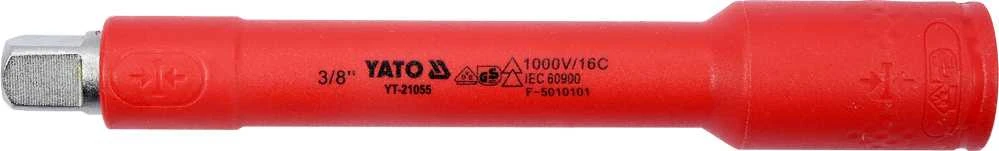 Toya Sa Poland Izoliuotas ilgintuvas elektrikui 3/8" 125mm VDE (YT-21055)
