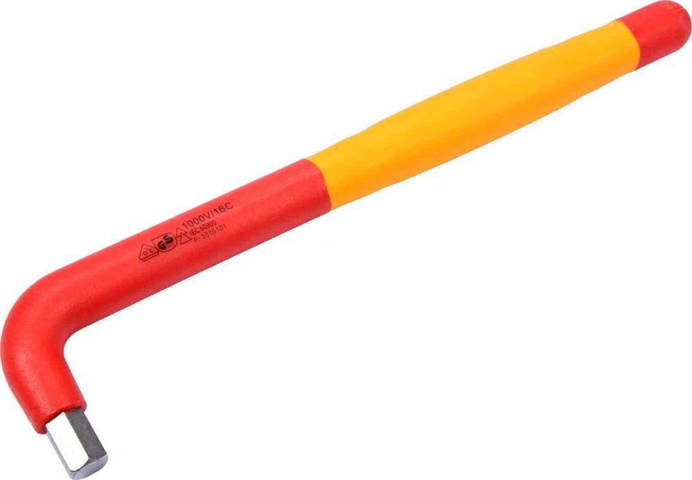 Toya Sa Poland Izoliuotas raktas L-tipo 6-kampis 10 mm VDE (YT-21126)