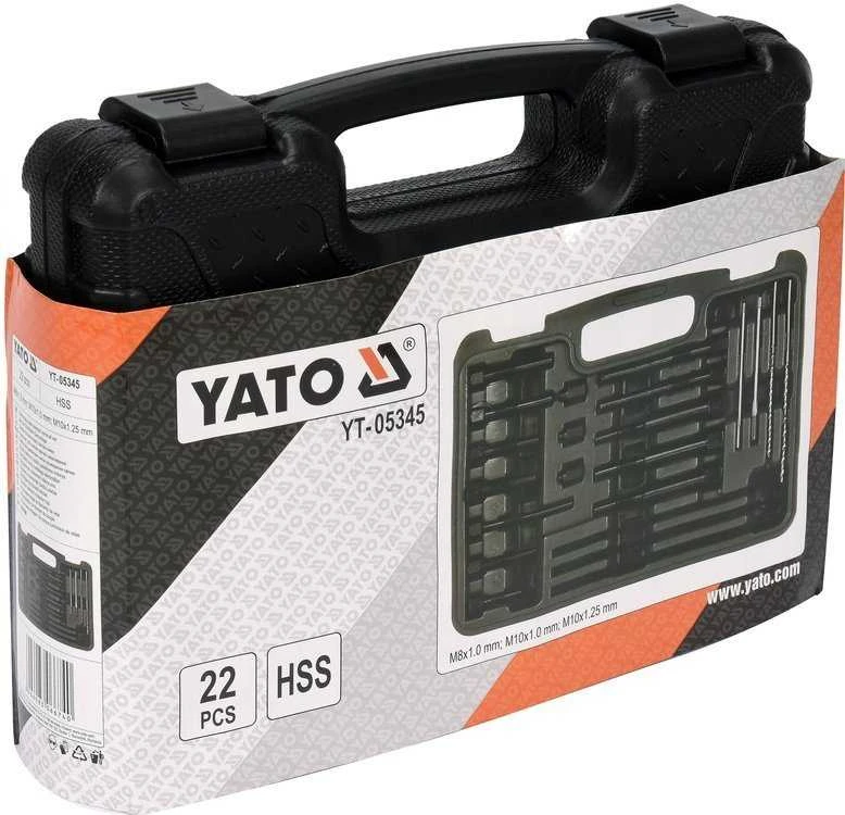Yato Toya Sa Poland Kaitinimo žvakių elektrodų šalinimo įrankių rinkinys | M8 / M10 | 22 vnt (YT-05345)