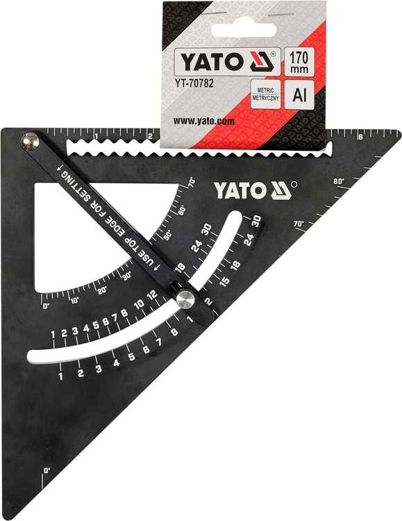 YATO METAL Kvadratas - KAMPAS 170mm