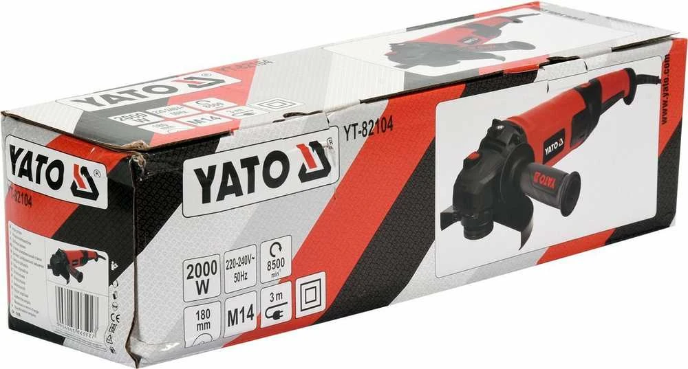 Yato Toya Sa Poland Kampinis šlifuoklis | 2000W | 180 mm (YT-82104)