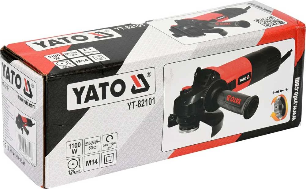 Yato Kampinis šlifuoklis YT-82101 125 mm, 1100 W