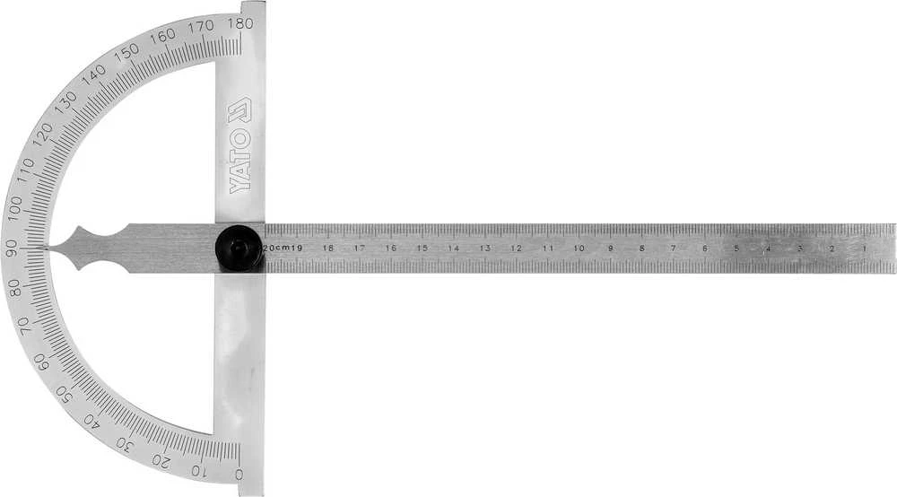YATO kampamatis su liniuote 150x200mm YT-72141
