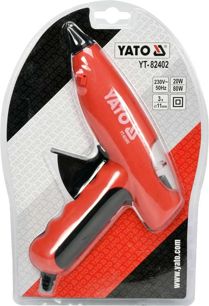 Toya Sa Poland YATO Pistoletas klijavimui karštu būdu 11mm 20/ 80W 82402