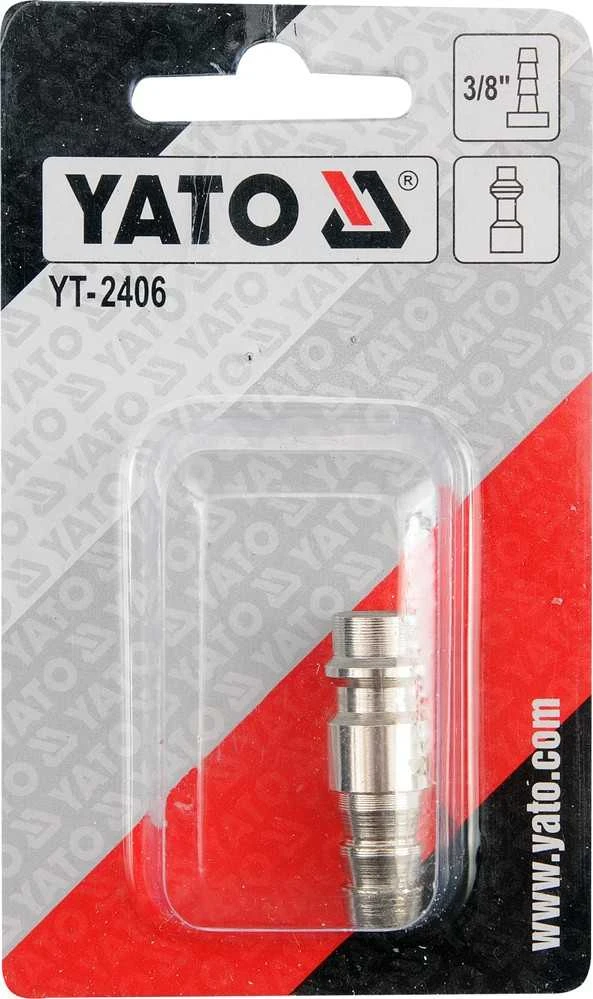 YATO SZYBKOZŁĄCZKA MĘSKA DO WĘŻA 8 - 9,5mm 2406