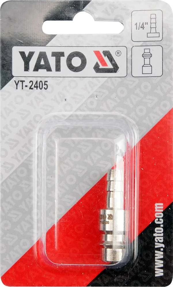 YATO SZYBKOZŁĄCZKA MĘSKA DO WĘŻA 6mm 2405