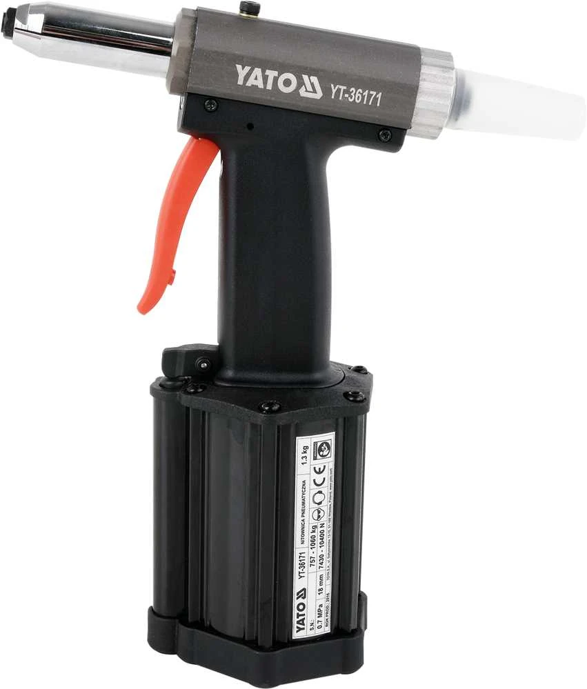 Toya Sa Poland YATO Pneumatinis kniedijimo pistoletas, 2,4-5 mm, YT-36171
