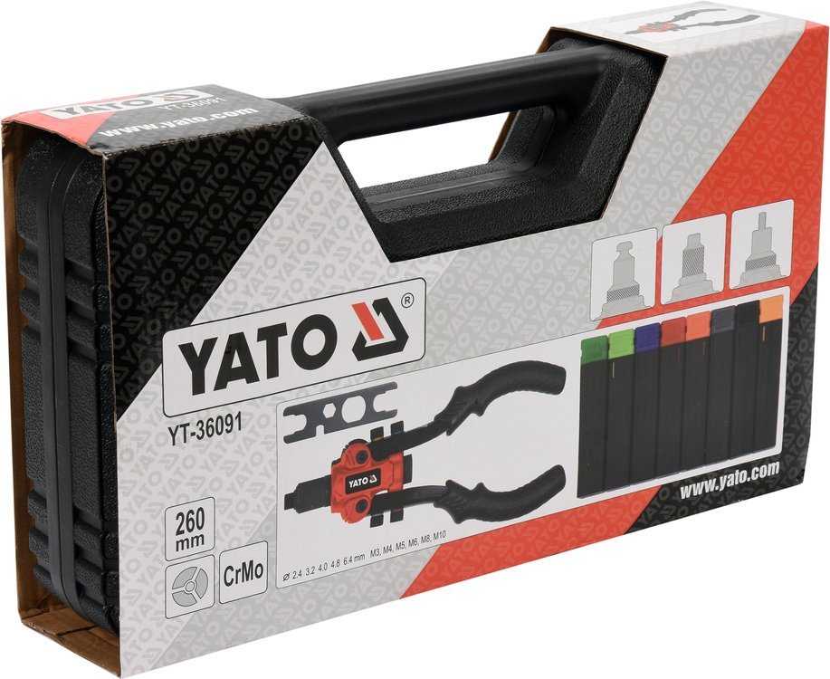 YATO UNIVERSALUS RIVETERIS 3in1