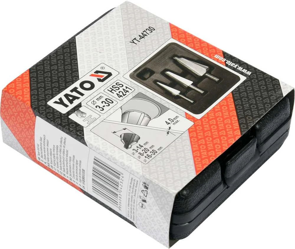 Kūginis grąžtas Yato YT-44730; 3 vnt.