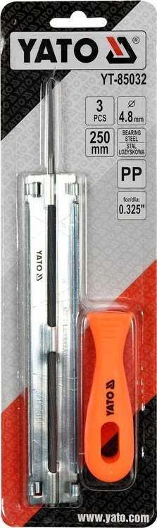 Yato Toya Sa Poland Kreipiančioji / gidas grandininiams pjūklams | su dilde | 4.8 mm (YT-85032)