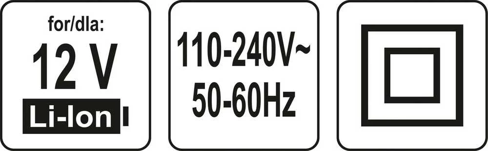 YATO Įkroviklis 12V