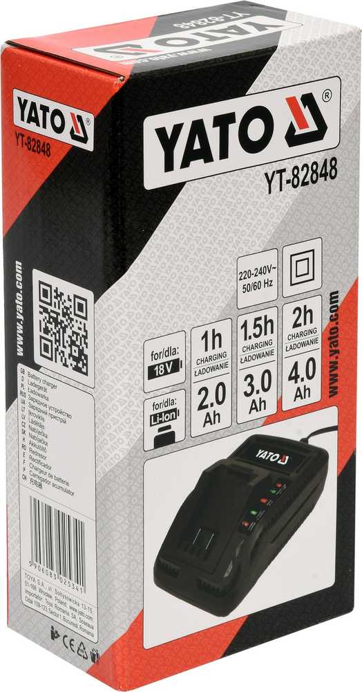 Pakrovėjas Yato YT-82848; 18 V; Li-ion