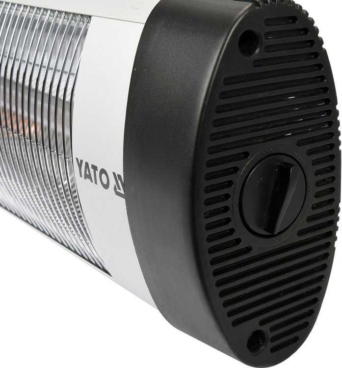 YATO infraraudonųjų spindulių RADIATORIUS 2000W / KVARTAS
