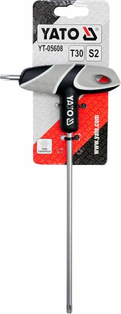 YATO TORX L-RAKTAS SU T30 RANKENA, SU ANGA