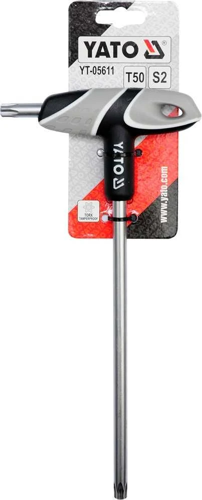 Toya Sa Poland L tipo atsuktuvas TORX su rankena T50 (YT-05611)