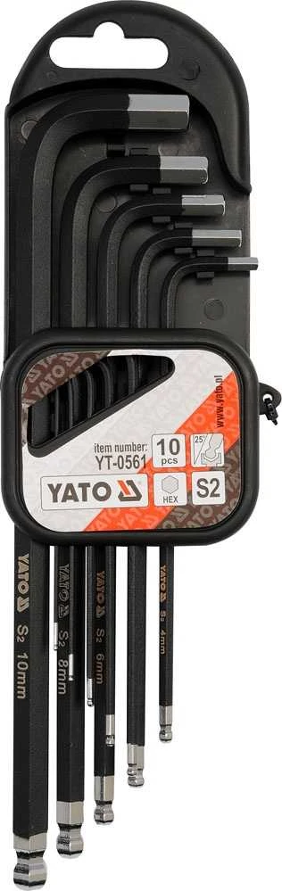 YATO VAMZDŽIO BLOKATINIAI RAKTAI 10 vnt. ILGA 0561