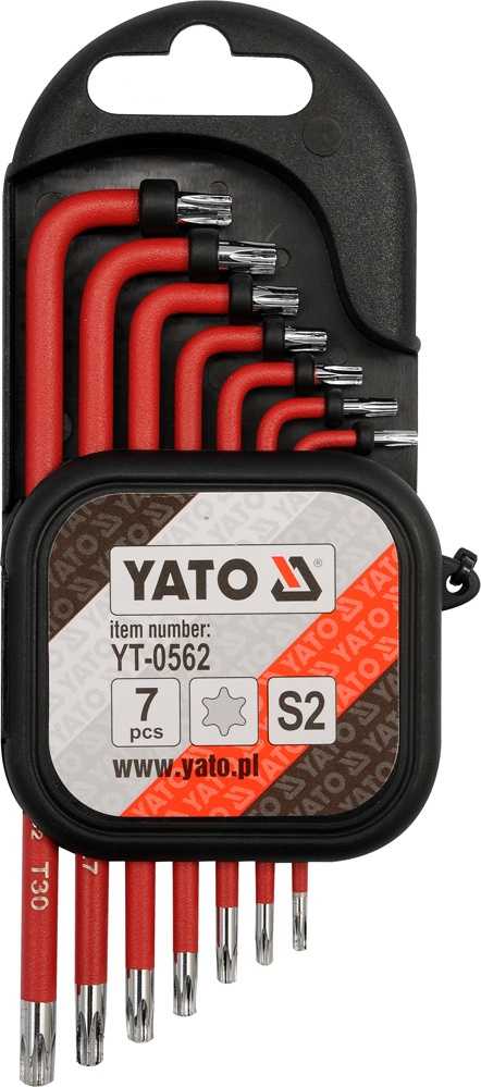 YATO TORX raktai 7 vnt. T9-T30 0562