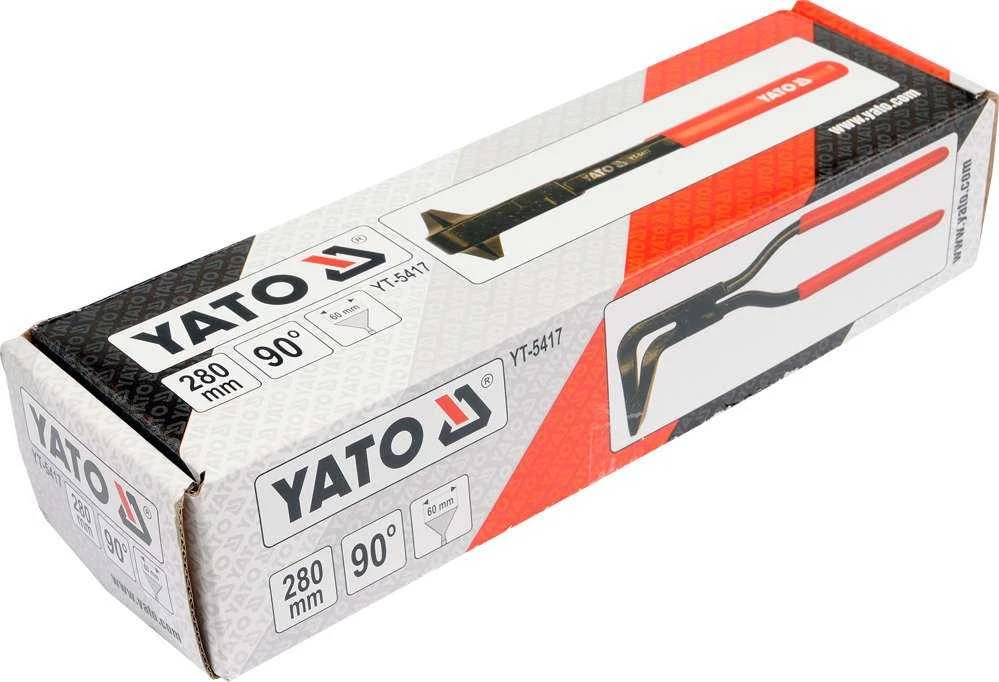Skardos lankstymo replės Yato YT-5417; 90°; 280x60 mm