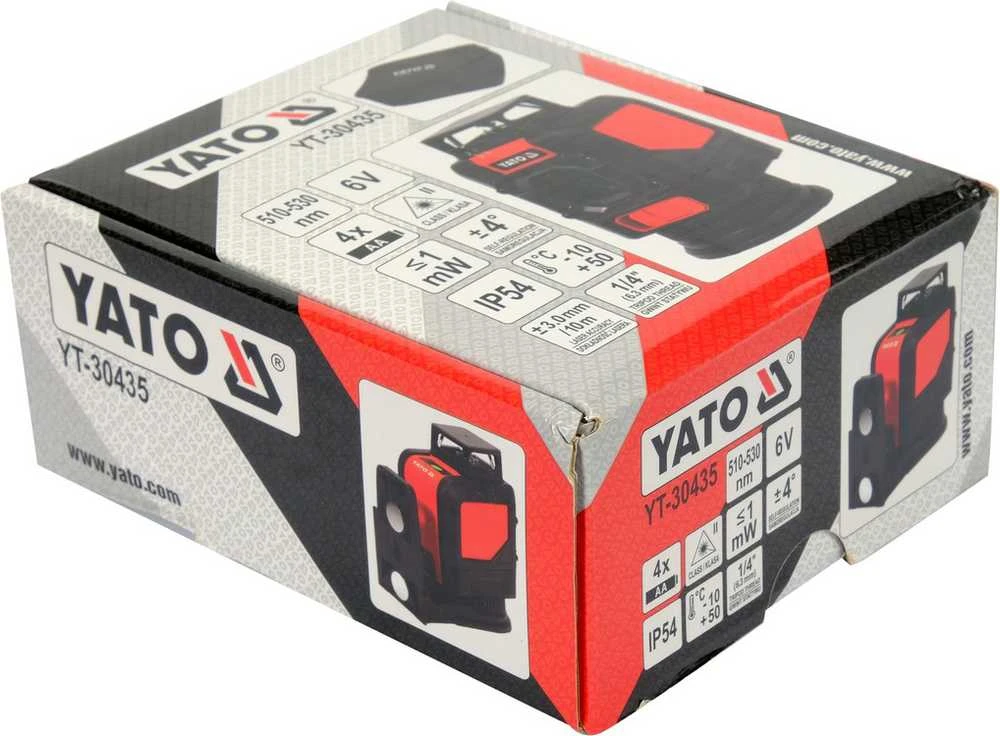 Yato Lazerinis nivelyras, 5 linijos (YT-30435)