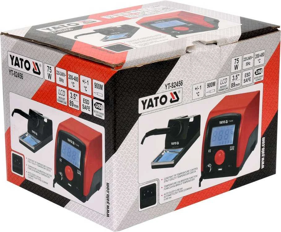 YATO SKAITMENINĖ litavimo stotelė 75W