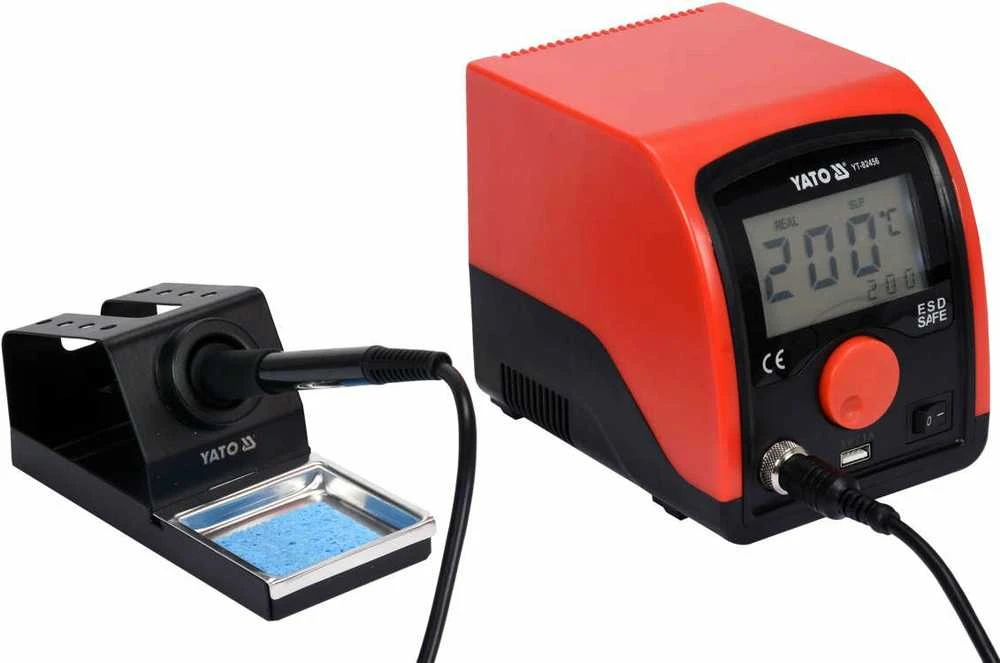YATO SKAITMENINĖ litavimo stotelė 75W