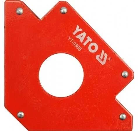 YATO KĄTOWNIK SPAWALNICZY MAGNETYCZNY 102x155x17mm 0864