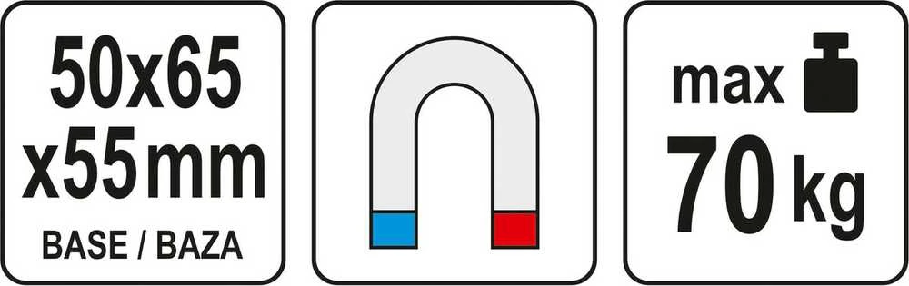 Toya Sa Poland Magnetinis stovas / bazė matavimo įrankiams (YT-72460)