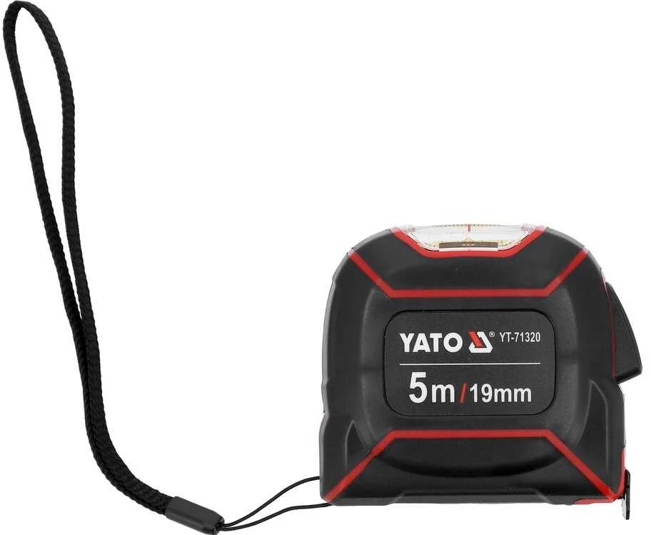 Yato Toya Sa Poland Matavimo ruletė | su viršutiniu ciferblatu | 19 mm x 5 m (YT-71320)