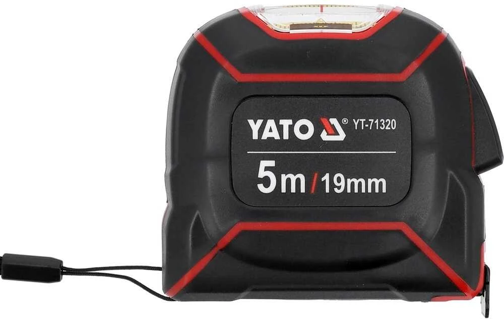 Yato Toya Sa Poland Matavimo ruletė | su viršutiniu ciferblatu | 19 mm x 5 m (YT-71320)