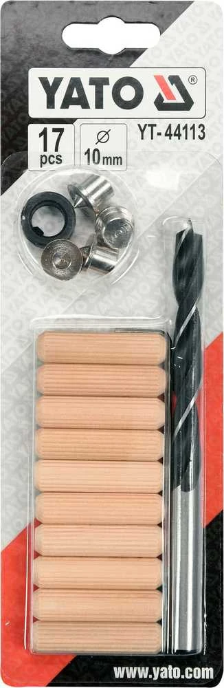 Grąžtas YATO Rinkinys DO POŁĄCZEŃ KOŁKOWYCH ŚREDN.10mm