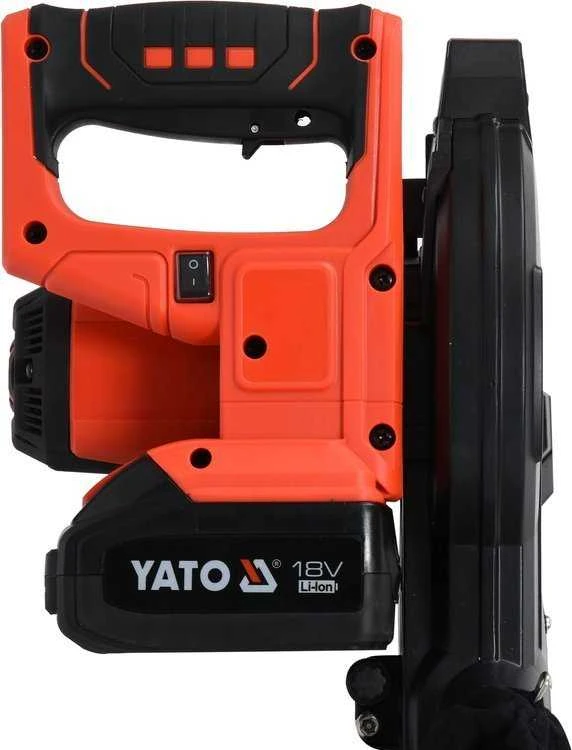 YATO MITER Pjūklas 18V 185mm SU PAŠAVIMU 1 x 4,0Ah + Įkroviklis