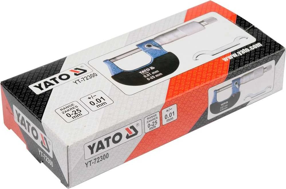 Yato KITAS MIKROMETRAS 0-25mm 72300