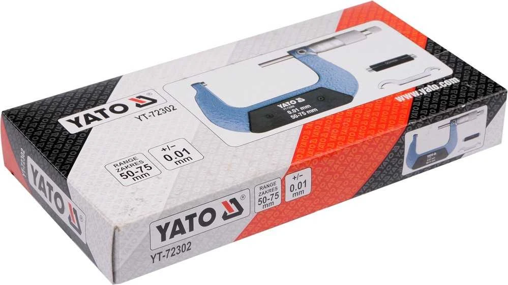 Yato „Toya Sa Poland“ mikrometrai | 50–75 mm (YT-72302)