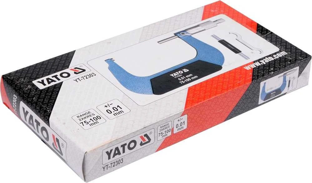 Yato „Toya Sa Poland“ mikrometrai | 75–100 mm (YT-72303)