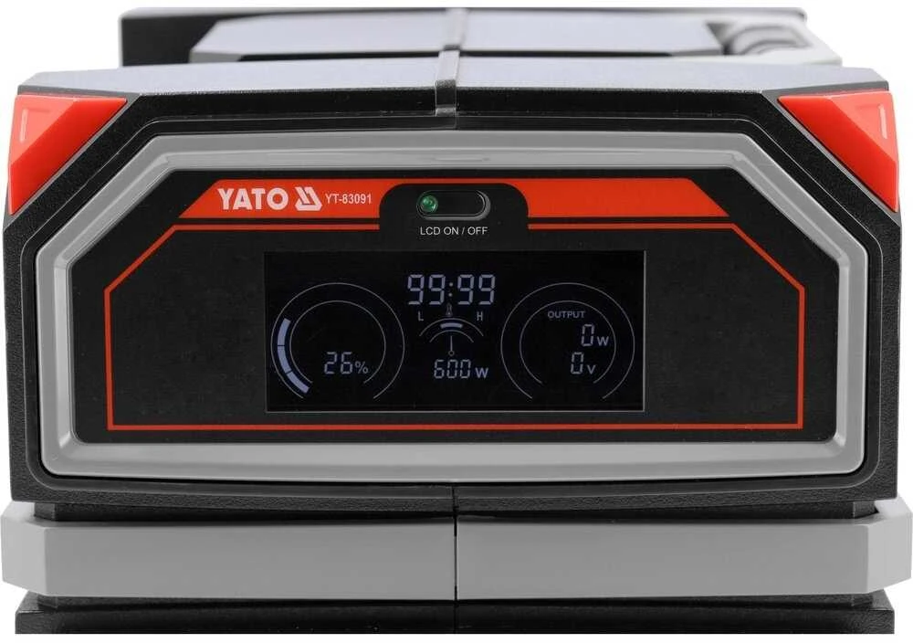Toya Sa Poland Nešiojama maitinimo stotis 600W, 504WH, 230V, USB-C PD | power bank (YT-83091)