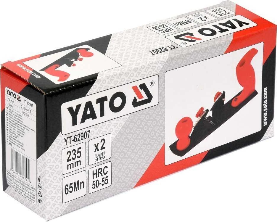 YATO Oblius DWUOSTRZOWY METALOWY DO KRAWĘDZI 235mm
