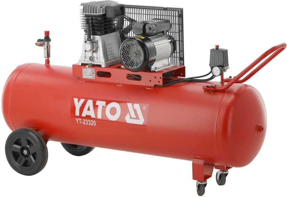 Yato Toya Sa Poland Oro kompresorius | 200L talpa | 360 l/min | 3.0 AG | 10 bar (YT-23320)