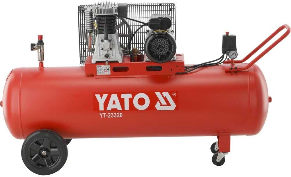 Yato Toya Sa Poland Oro kompresorius | 200L talpa | 360 l/min | 3.0 AG | 10 bar (YT-23320)