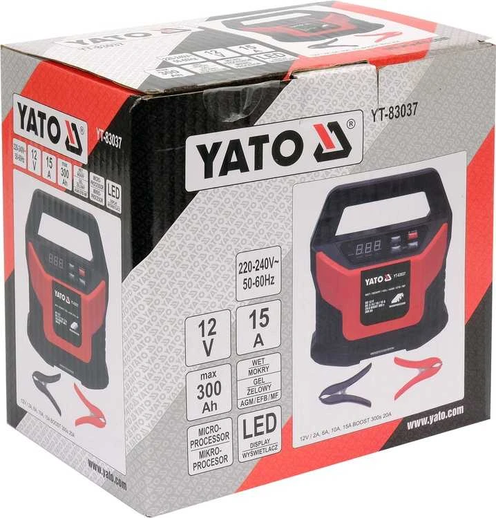 YATO ELEKTRONINIS LYGINtuvas 12V/2/6/10/15/20A