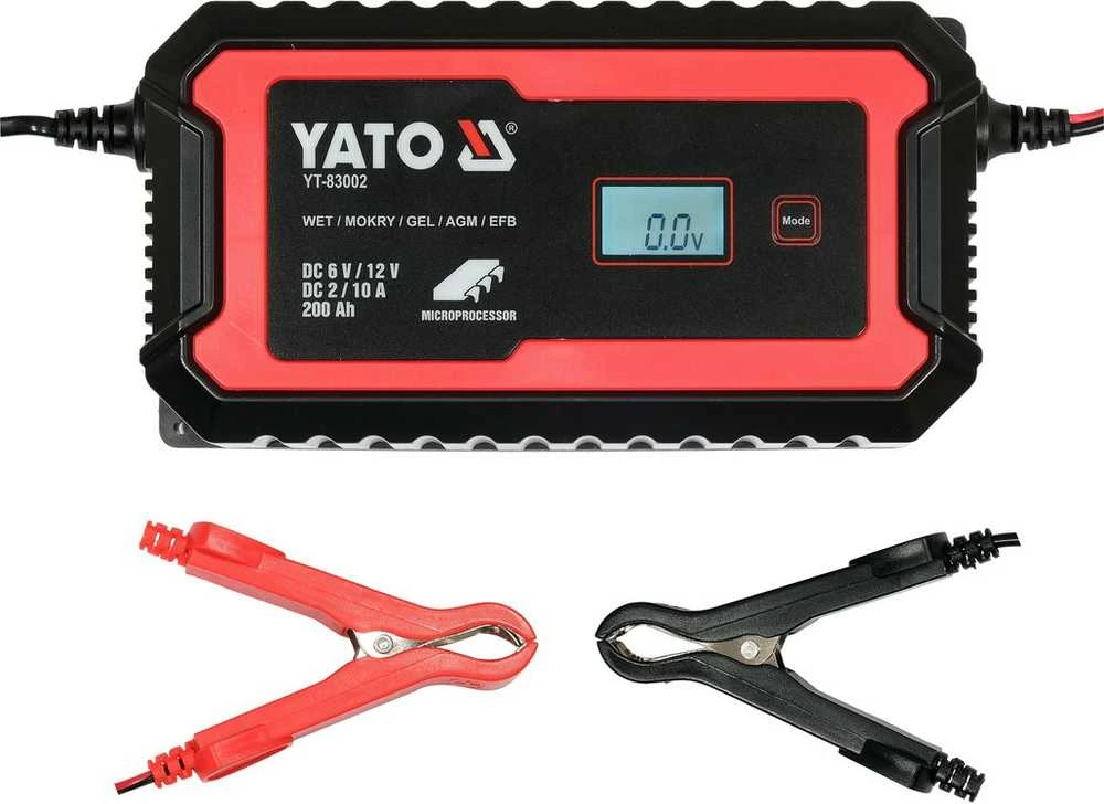 Toya Sa Poland Pakrovėjas akumuliatoriams | 6 V / 12 V, LCD mikroprocesorinis | 10 A (YT-83002)