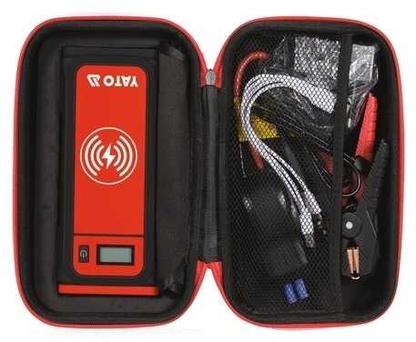 Yato Toya Sa Poland Paleidimo prietaisas | powerbank | 16000 mAh | LCD | indukcinis pakrovimas (YT-83085)