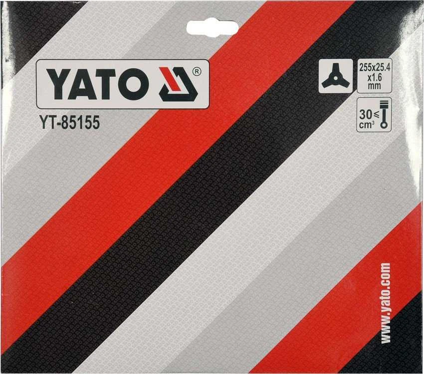 Yato Toya Sa Poland Peilis trimeriui / žoliapjovei / 3T | 25.4 x 255 mm (YT-85155)