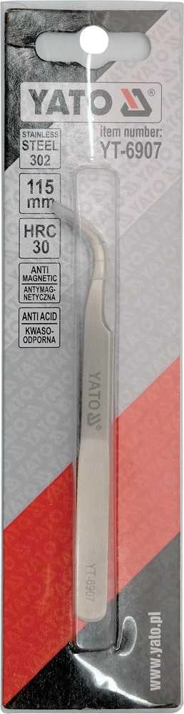 YATO PĘSETA ODGIĘTA 120mm 6907