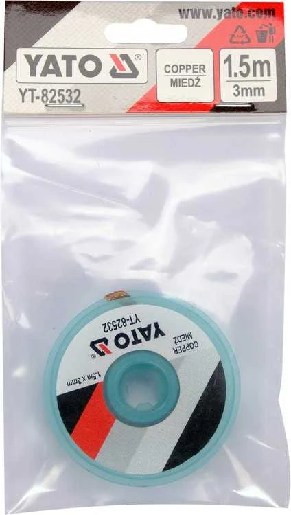 Toya Sa Poland YATO litavimo juosta, TILTAS 3,0 mm x 1,5 m