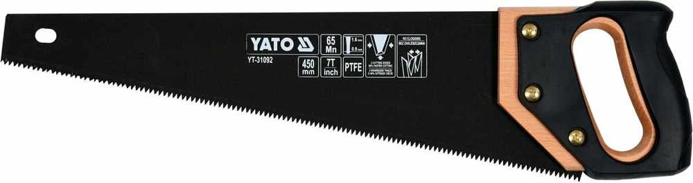 Toya Sa Poland Pjūklas rankinis PTFE / 7 TPI | 450 mm (YT-31092)