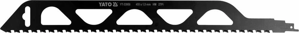 YATO PJŪKLĖS 455 mm PLYTAI / BLOKUI
