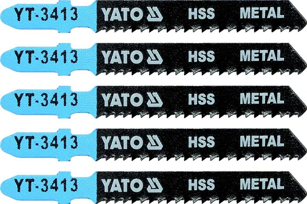 Yato Toya Sa Poland Pjūkliukai siaurapjūkliui 5vnt, 12 TPI / 2mm (metalui) (YT-3413)