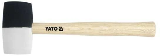 YATO GUMINIS PLAKTUKAS FI58mm, MEDINĖ RANKENA 4603
