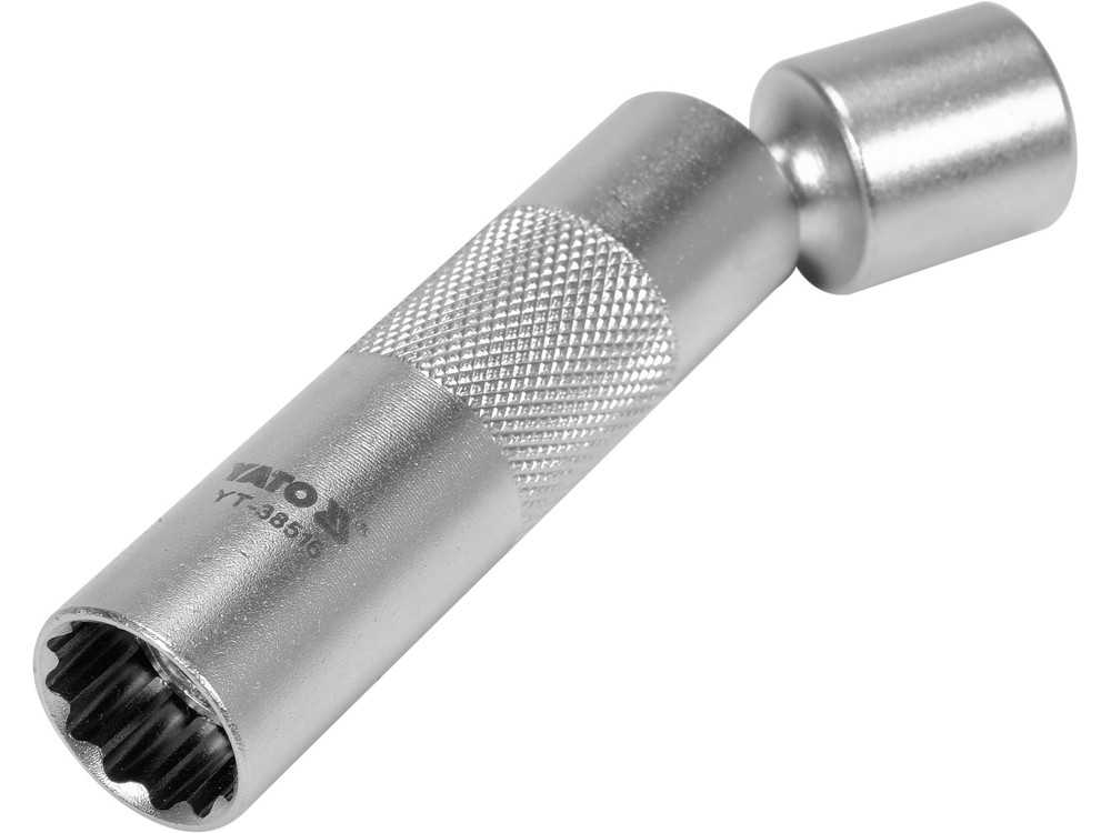 Toya Sa Poland YATO ŽVAKĖS LIZDAS 3/8" 14mm SU jungtimi