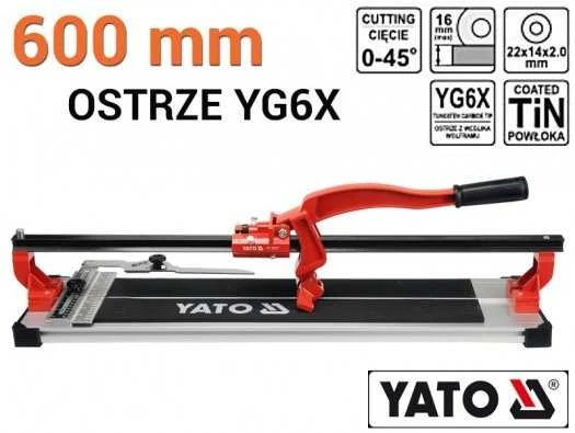 YATO Plytelių pjaustyklė 600mm 3707